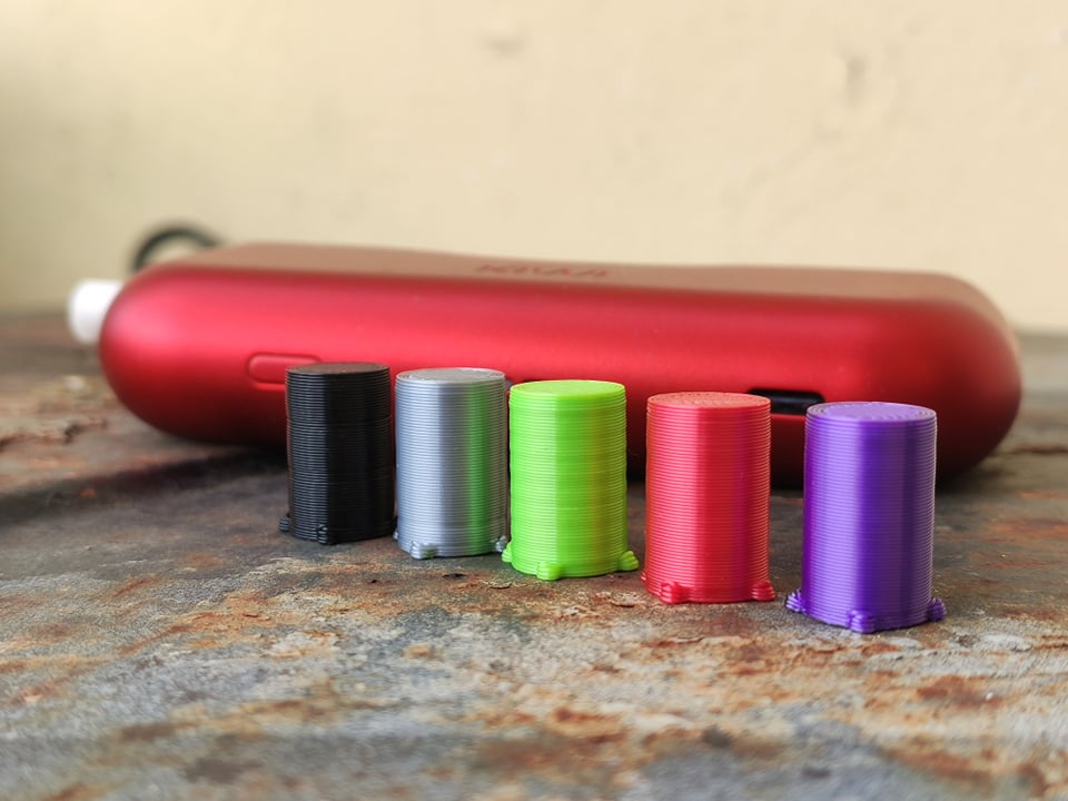 copri drip tip in cotone kiwi vapor