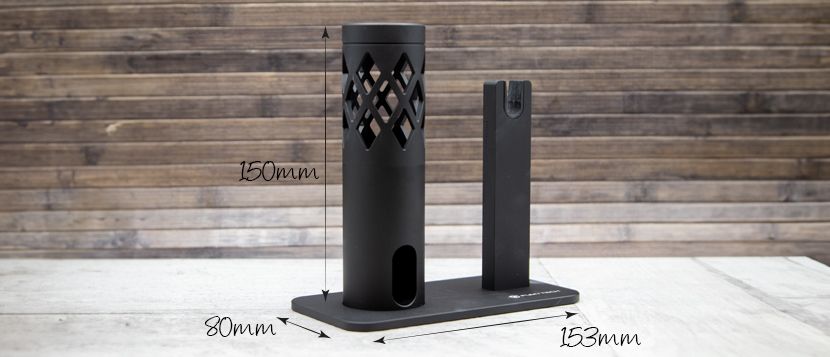 Dock Hookah Air dimensioni