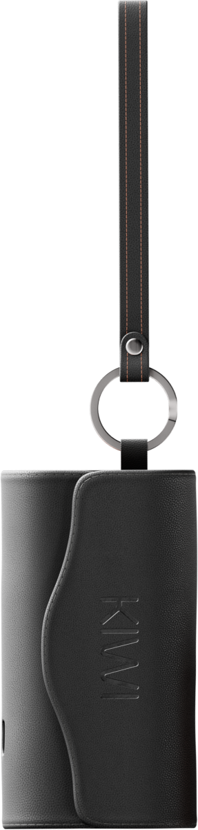 custodia kiwi nero
