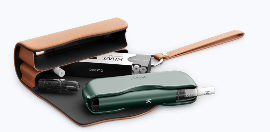 Custodia in Pelle per Kiwi Vapor - Leather Case Kiwi