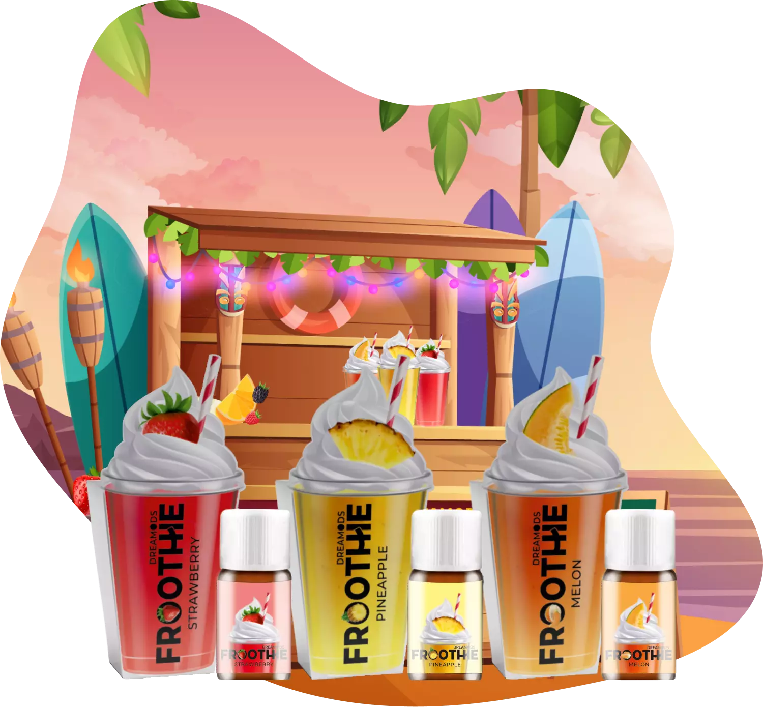 DreaMods froothie melon