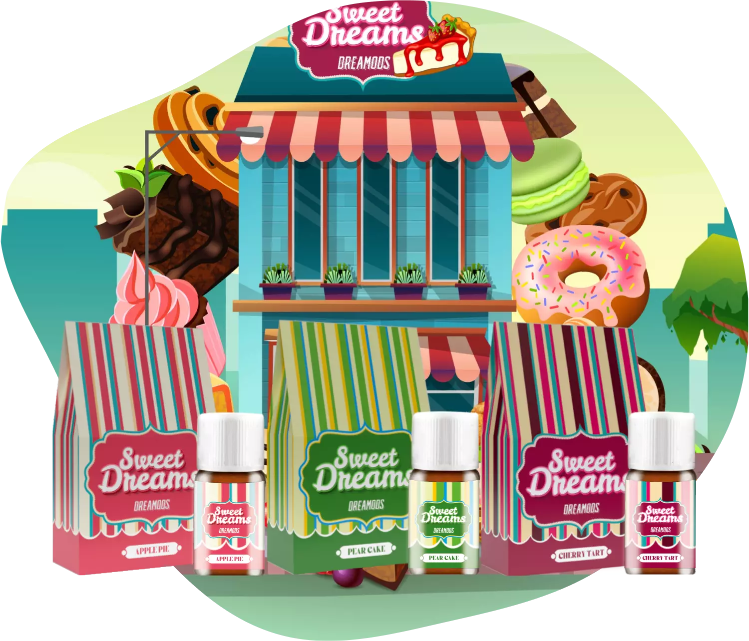 DreaMods sweet dream pear cake