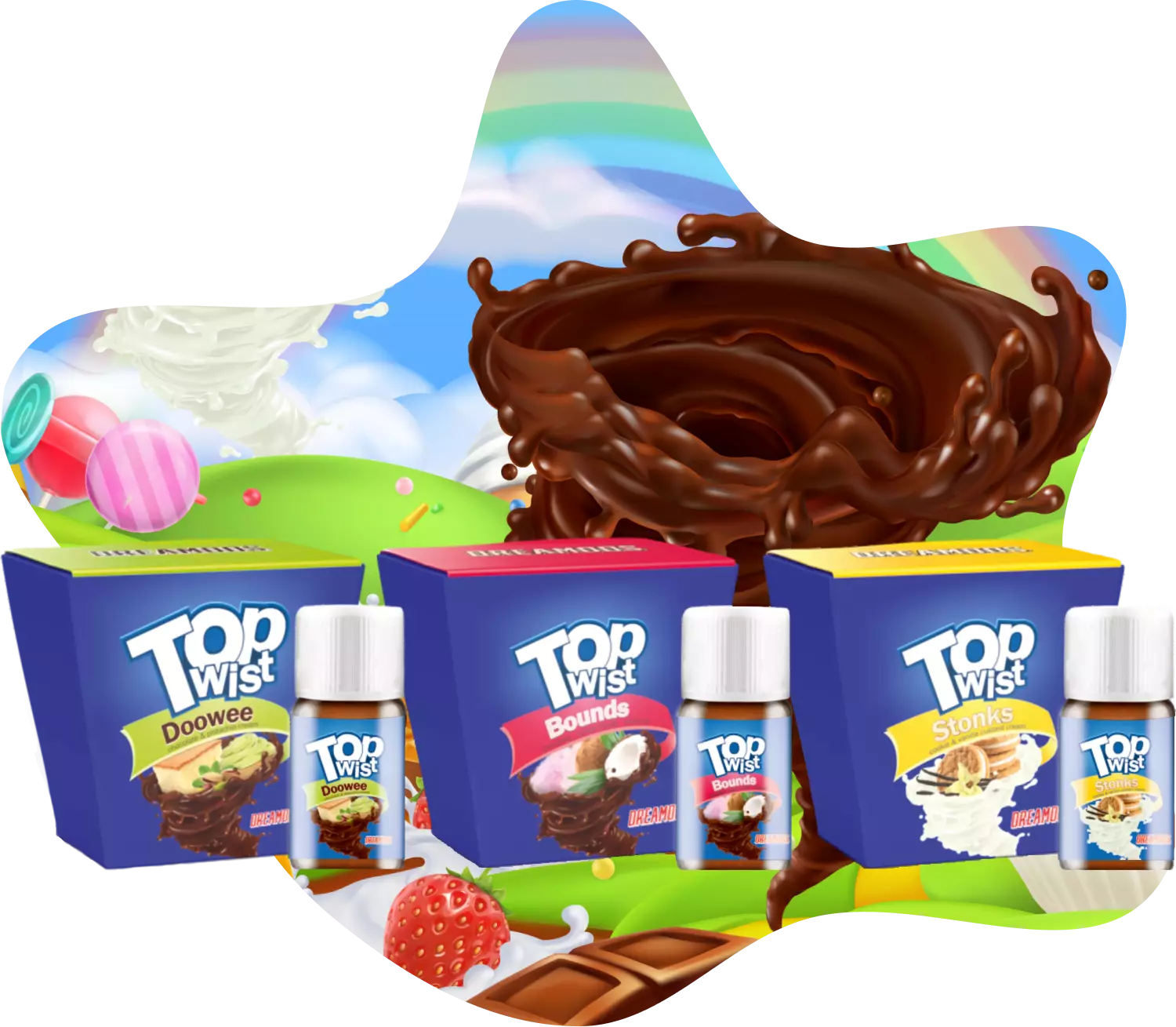 DreaMods top twist Stonks 