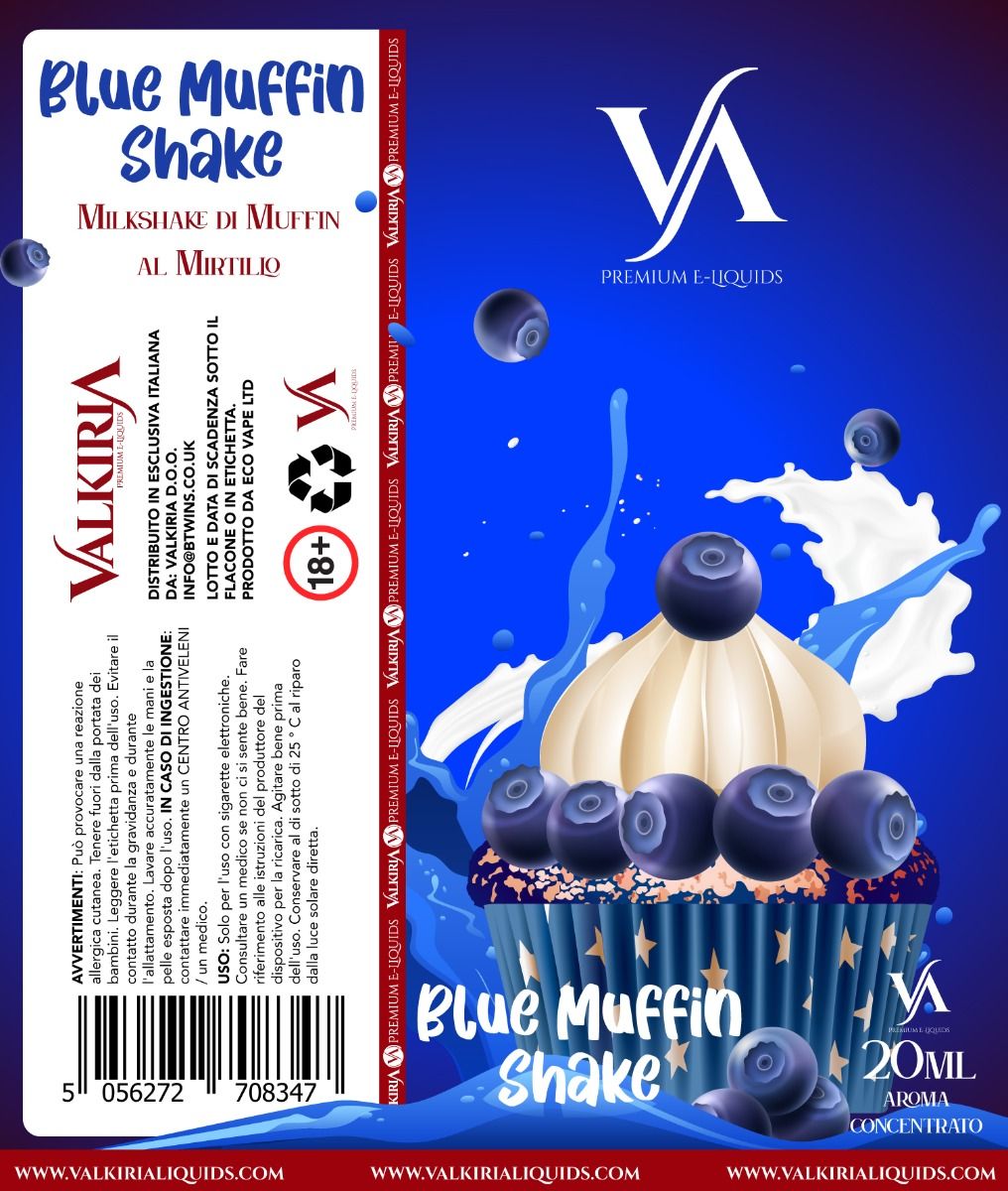 valkiria Blu Muffin Shake