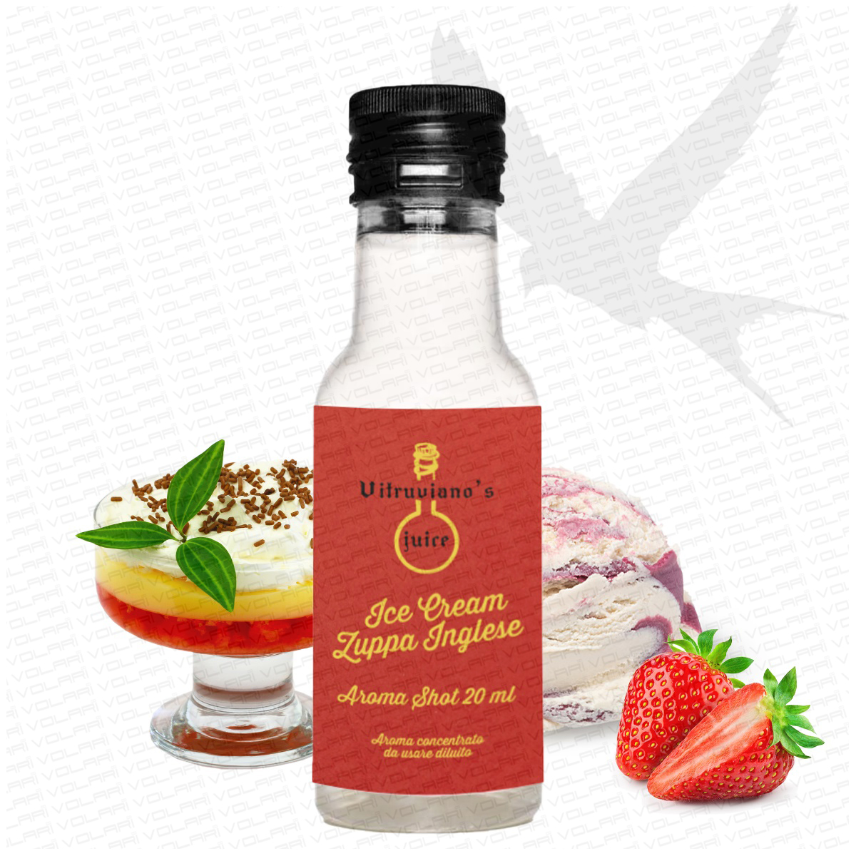 Aroma Vitruviano Ice Cream Zuppa Inglese 20 ml