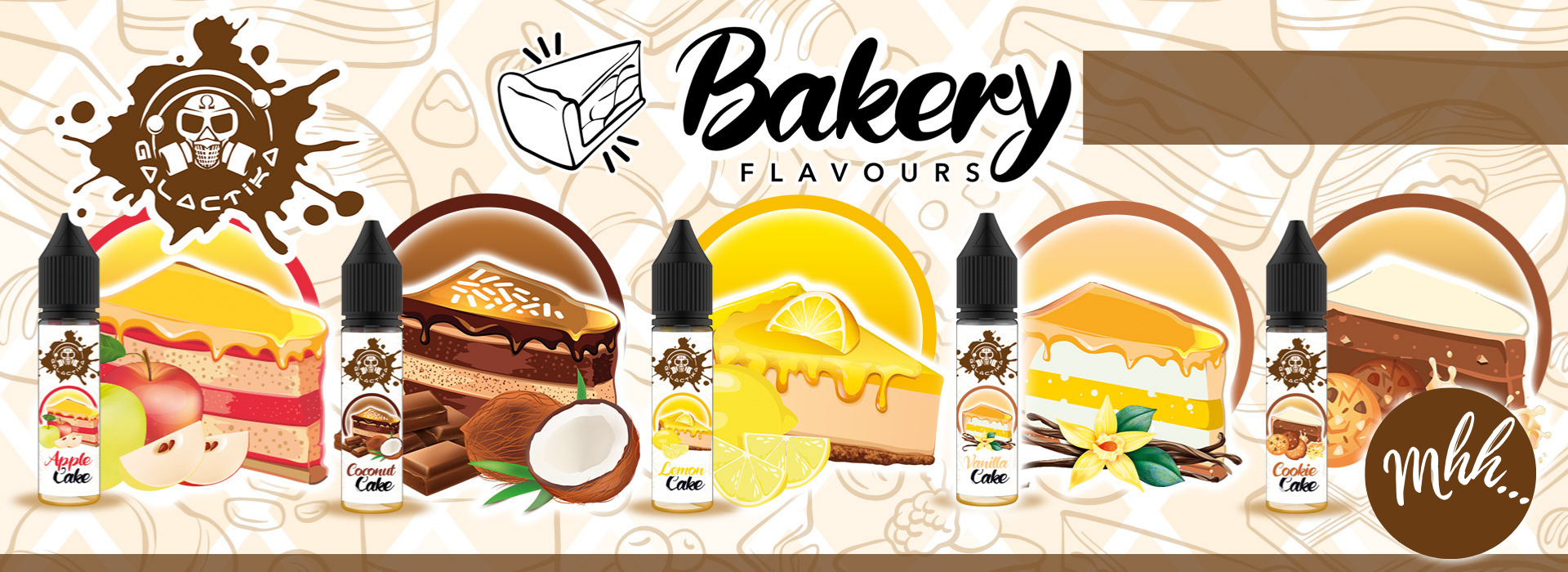 aromi galactika serie bakery 20ml shot series