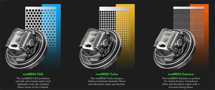 Tipi di mesh Wotofo Profile X RTA