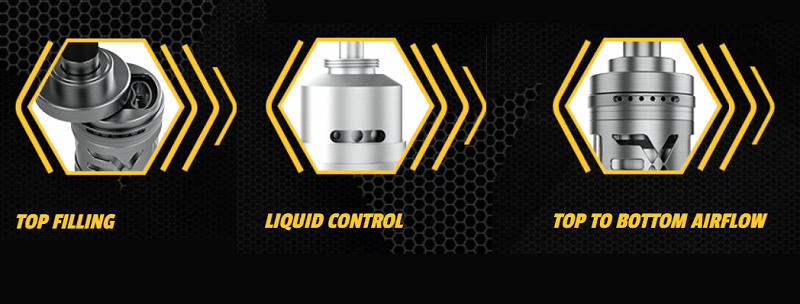 ExVape Expromizer V5 MTL RTA caratteristiche