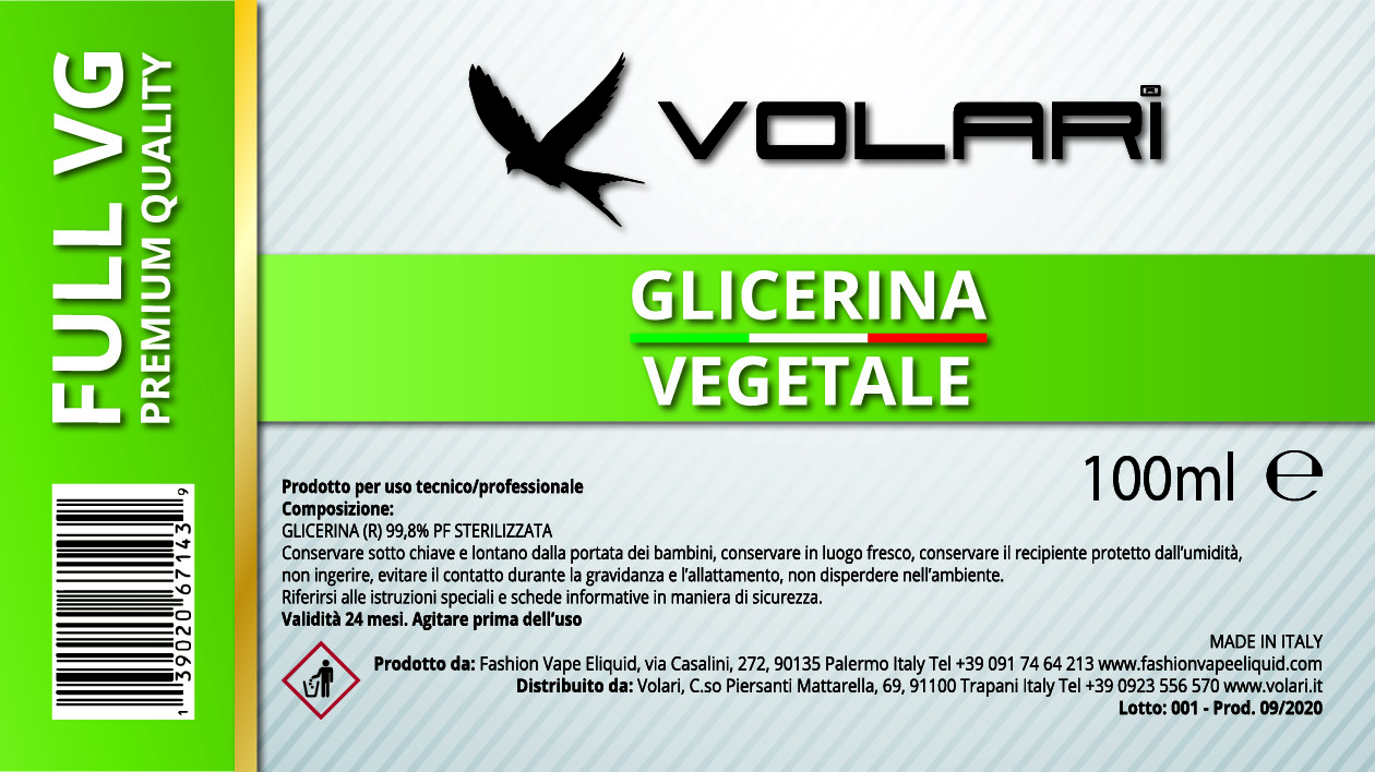 Glicerina Vegetale