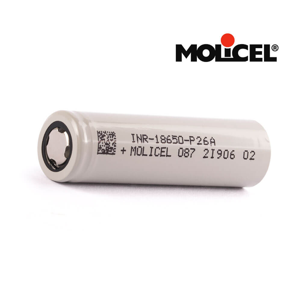 Molicel P26A Batteria 18650 2600 mAh 35A