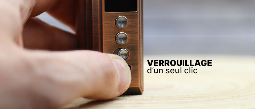 drag m100s voopoo pulsanti