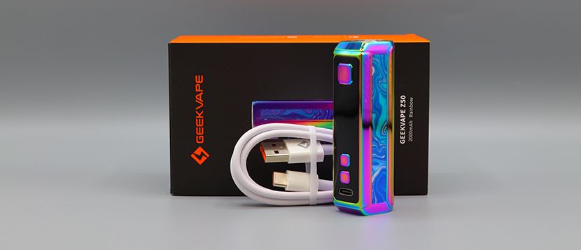 geekvape z50 box contenuto della confezione