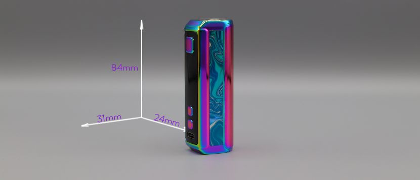 Geekvape z50 box dimensioni
