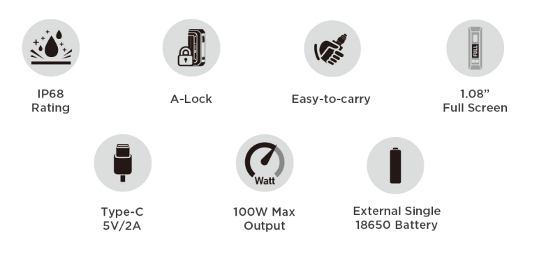 Geekvape Aegis Solo 2 protezione