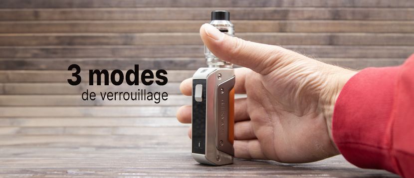 Geekvape Aegis Solo 3 Kit con Zeus Sub Ohm blocco
