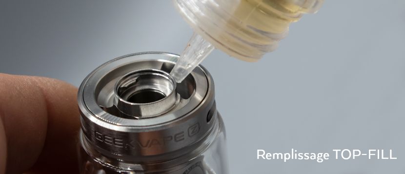 come riempire kit aegis legend 2