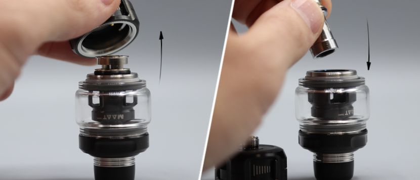 voopoo argus xt kit come cambiare coil