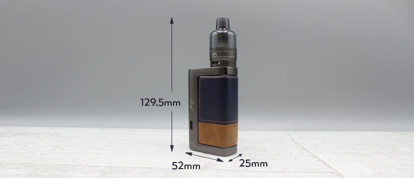 kit eleaf istick power 2 dimensioni