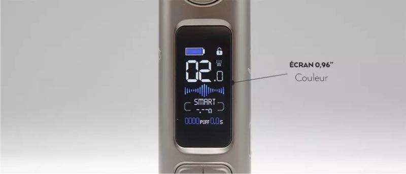 kit eleaf istick power 2 interfaccia