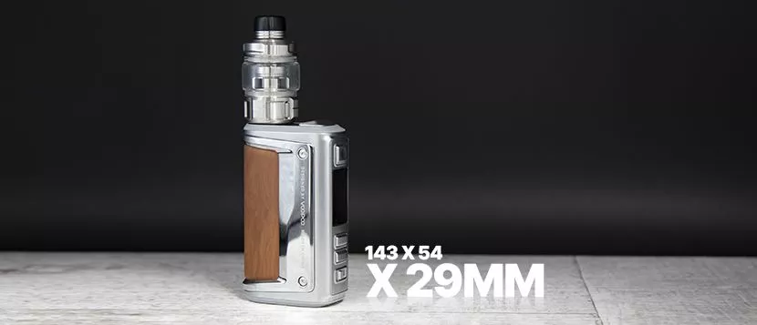 Voopoo Argus GT 2 Starter Kit dimensioni