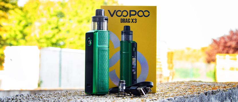 voopoo drag x3 contenuto della confezione