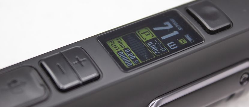 Voopoo Argus Pro Interfaccia