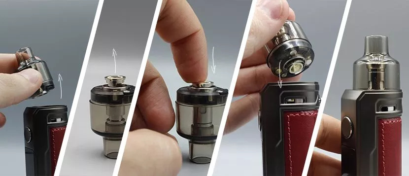 Voopoo Argus X cambio coil