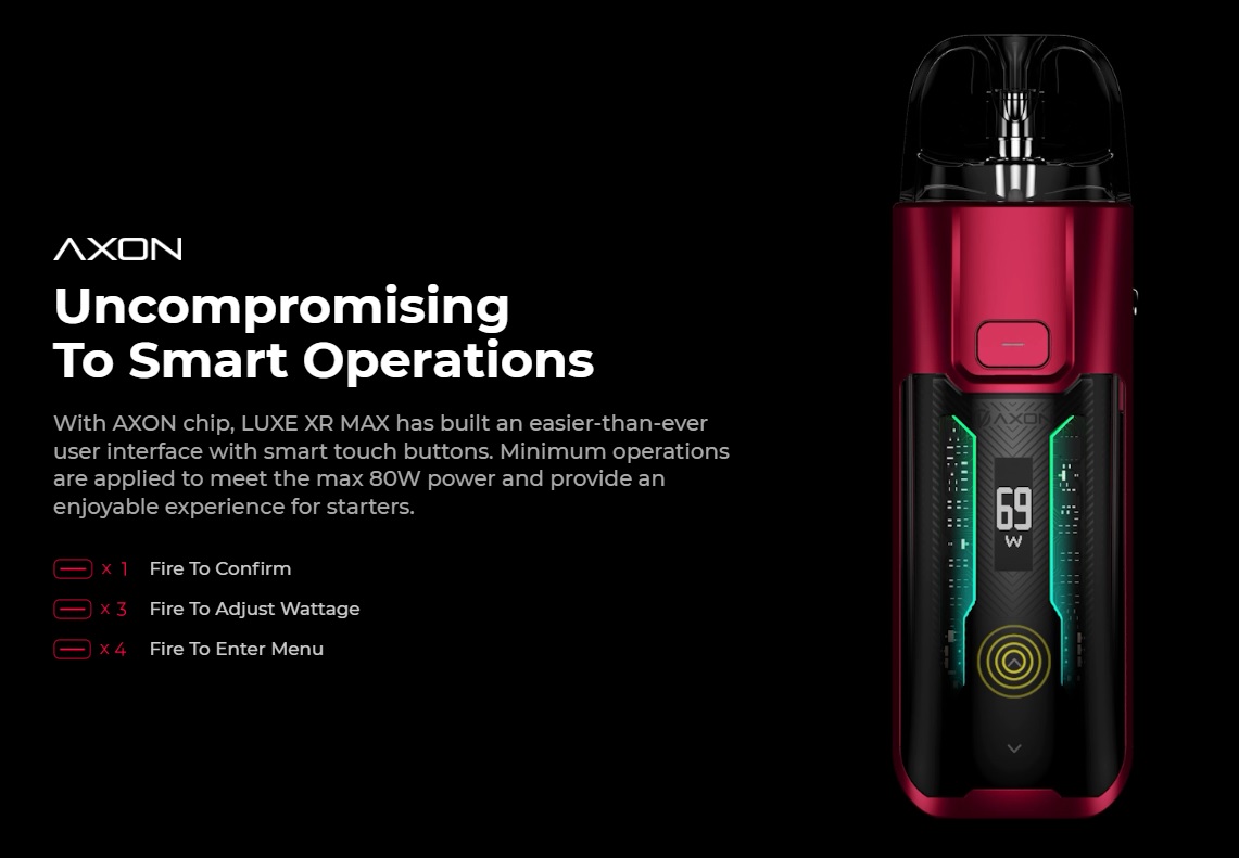 Vaporesso Luxe XR Max 2800mAh chip