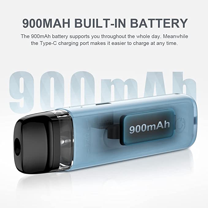 Voopoo Vinci Q Pod Kit 900mAh batteria
