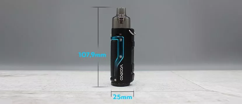 voopoo argus 40w dimensioni