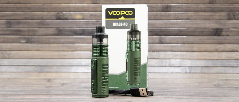 Drag H40 Voopoo Pod Mod 1500mAh confezione