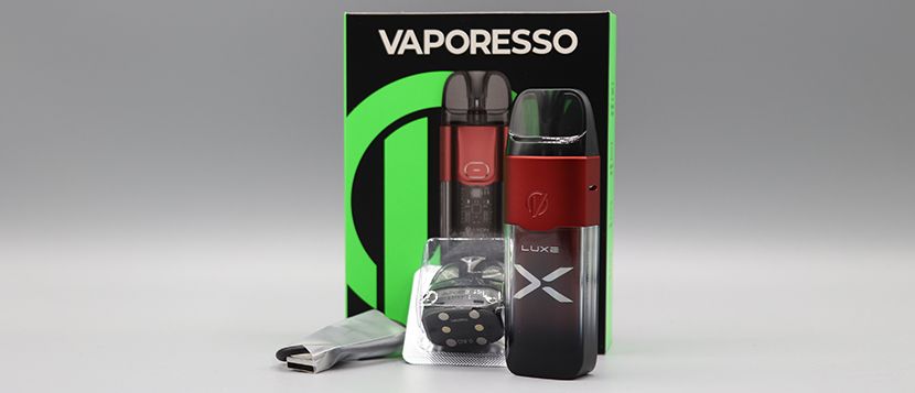 Vaporesso Luxe X Pod Mod Kit 1500 mAh confezione