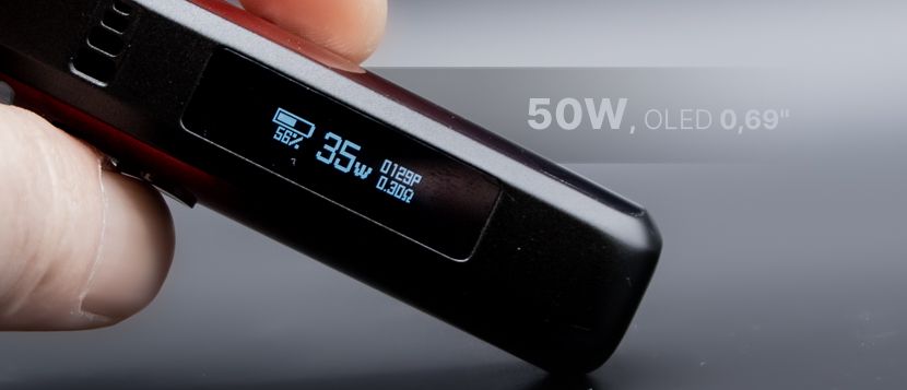 Voopoo Vinci 3 Pod Kit 1800mAh display