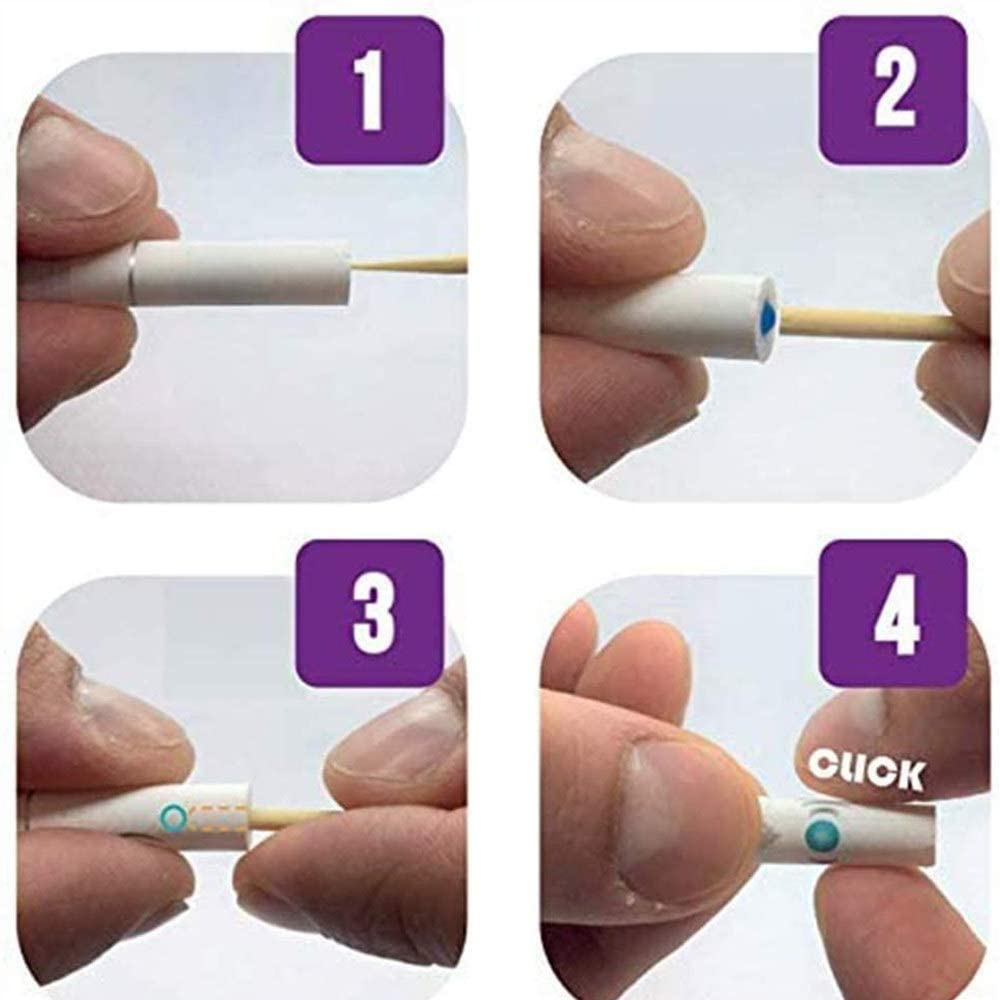 BUNRUN 100PCS Filtro per Sigarette Menta Capsule aromatiche al mentolo Capsula a Sfera Perline esplosive Fai-da-Te 