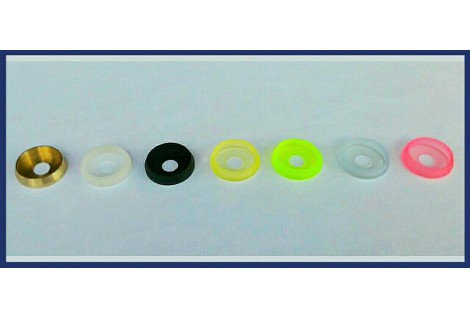 Anello estetico A &amp; D Mods 18-22 mm in PMMA  Fume Fluo Volari.it