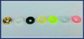 Anello estetico A &amp; D Mods 18-22 mm in PMMA  Giallo Arancio Fluo