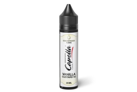 Aroma Capella Flavors Vanilla Custard V2 20ml shot Volari.it