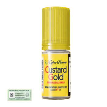 Aroma Cyber Flavour Custard Gold 10ml Volari.it