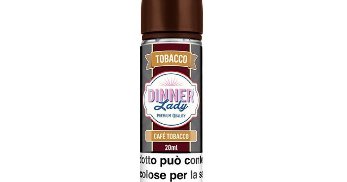 cafe tobacco dinner lady Aroma Dinner Lady Cafe Tobacco 20ml