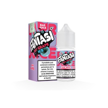 Aroma Fantasi Bar Juice Red Grape Ice 10+10 Mini Shot Volari.it