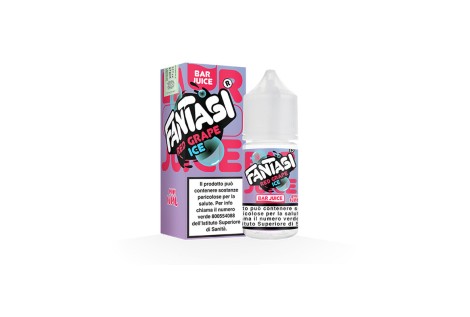 Aroma Fantasi Bar Juice Red Grape Ice 10+10 Mini Shot Volari.it