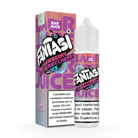 Aroma Fantasi Bar Juice Strawberry Raspberry Cherry Ice 20ml 