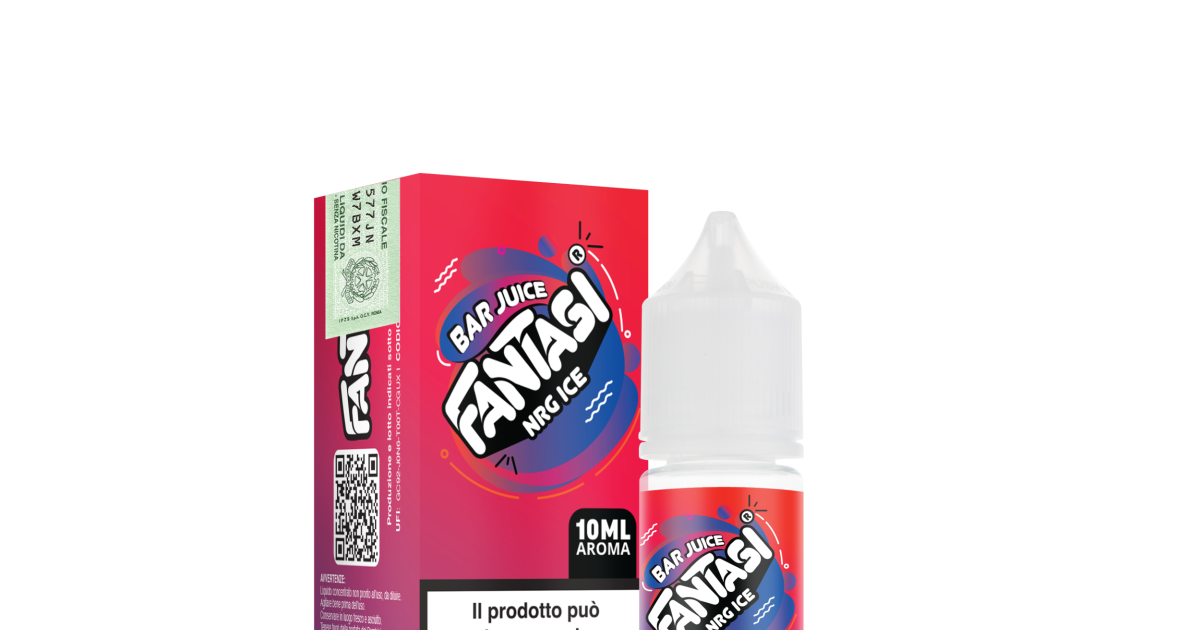 Aroma Fantasi Vape NRG Ice 10ml Bar Juice