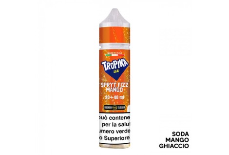 Aroma Fashion Vape Tropika Ice SPRYT Fizz Mango 20ml Volari.it