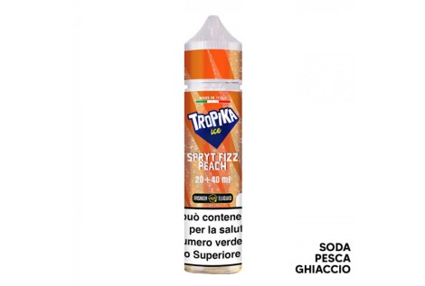 Aroma Fashion Vape Tropika Ice SPRYT Fizz Peach 20ml Volari.it