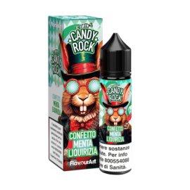 Aroma Flavourart Candy Rock Confetto Menta e Liquirizia 20ml Shot Volari.it