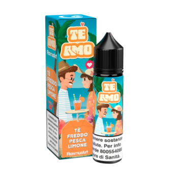 Aroma Flavourart Tè Freddo Pesca Limone Te Amo 20ml Shot