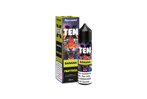 Aroma Flavourart Ten X Pesca Bianca e Lampone 20ml Shot  Volari.it