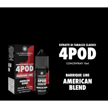 Aroma La Tabaccheria 4Pod American Blend 10ml Volari.it