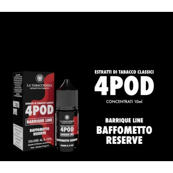 Aroma La Tabaccheria 4Pod Baffometto Reserve 10ml Volari.it
